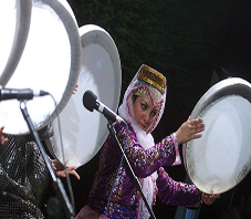 iran, persian musical instrument, daf